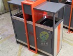 物業(yè)小區(qū)戶外分類(lèi)鋼制垃圾箱