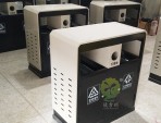 物業(yè)噴塑戶外鋼制分類(lèi)垃圾箱