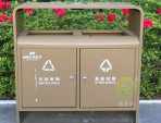 標(biāo)準(zhǔn)戶外街道分類鋼制垃圾箱