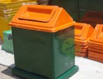玻璃鋼物業(yè)環(huán)保垃圾桶圖