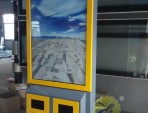 太陽(yáng)能廣告垃圾桶