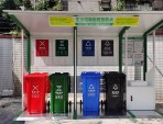小區(qū)生活垃圾定時(shí)投放點(diǎn)