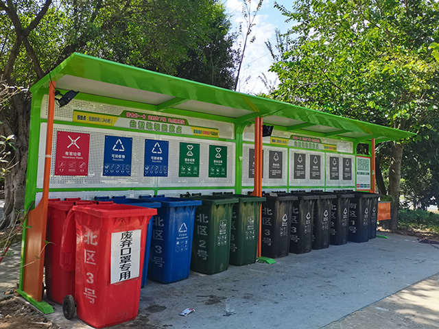深圳生活垃圾分類垃圾亭主圖