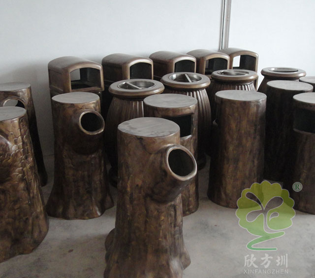 浙江金華農(nóng)村玻璃鋼垃圾桶美觀有特點(diǎn)上央視