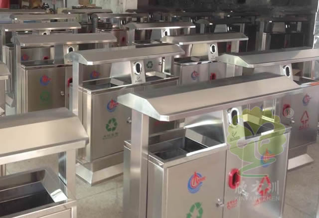 戶外物業(yè)分類不銹鋼垃圾箱 戶外物業(yè)分類不銹鋼垃圾箱