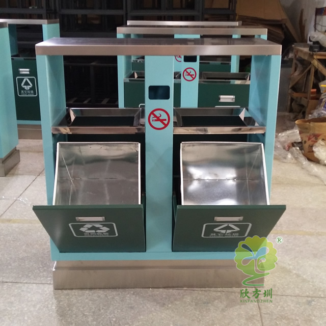  創(chuàng)意廣告分類(lèi)鋼制垃圾箱