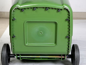 滾輪塑料垃圾桶主圖